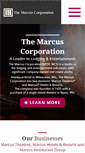 Mobile Screenshot of marcuscorp.com